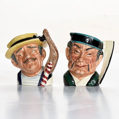 2 MINI ROYAL DOULTON VARIOUS
