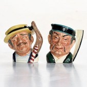 2 MINI ROYAL DOULTON VARIOUS C