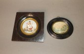 2 MINIATURE PAINTINGSca. 1800;