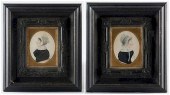 2 MINIATURE PORTRAITS RELATED