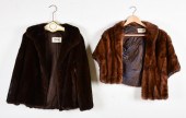 (2) Mink Jacket and Stole to i