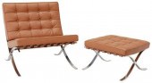 (2) MODERN BARCELONA STYLE LEA
