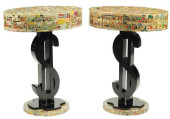 (2) MODERN COMIC BOOK VENEERED