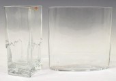 (2) MODERN IITTALA 'OVALIS' &