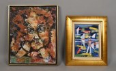2 MODERN OILS ON CANVAS2 moder