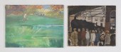 2 MODERN OILS ON CANVAS2 moder