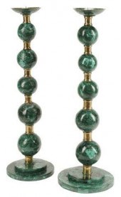 2) MODERNE RUSSIAN MALACHITE &