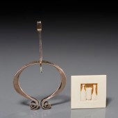 (2) MODERNIST JEWELRY ITEMS, I