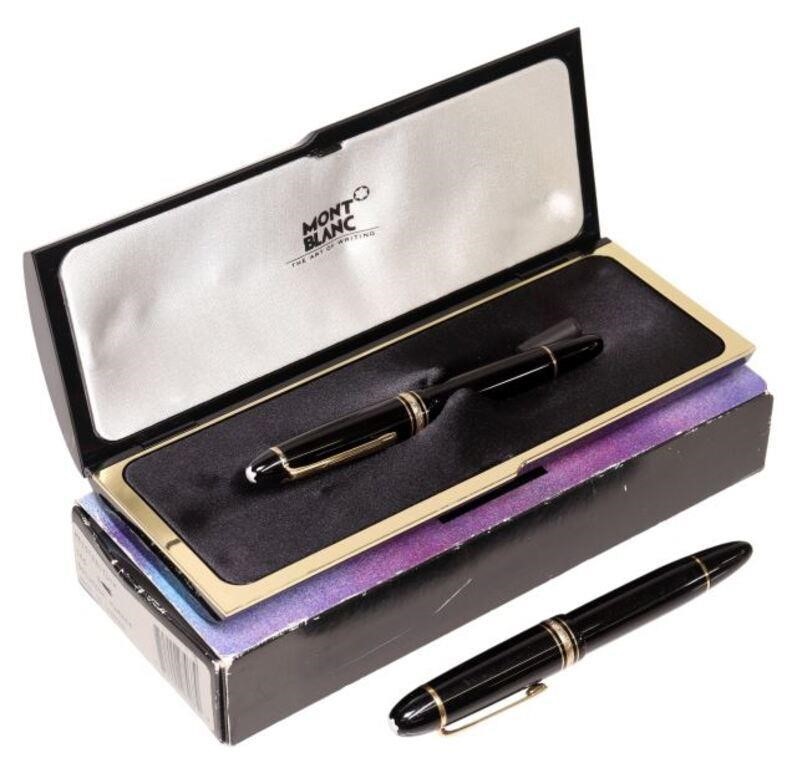 (2) MONTBLANC 149 FOUNTAIN PEN &