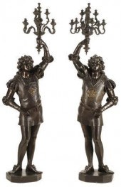 (2) MONUMENTAL AUSTRIAN FIGURA