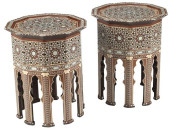 (2) MOORISH STYLE DECAGONAL MO