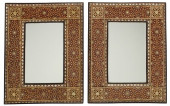(2) MOORISH STYLE MOSAIC-INLAI