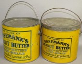2 MOSEMANN'S PEANUT BUTTER TIN