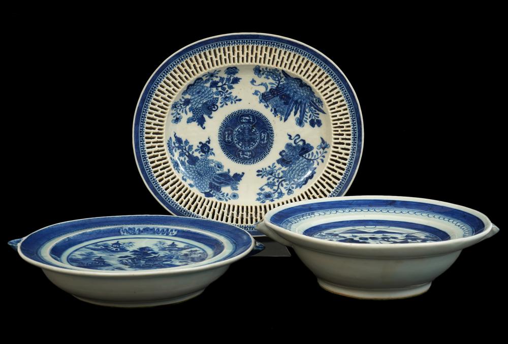 2 NANKING WARMING PLATES & 1