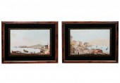 2 'NAPOLI DEL CARMINE' GOUACHE