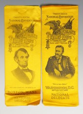 2 National Convention Ribbons