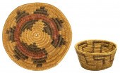 (2) NATIVE AMERICAN BASKETRY,