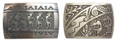 (2) NATIVE AMERICAN HOPI STERL