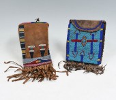 2 NATIVE AMERICAN INDIAN BEADE