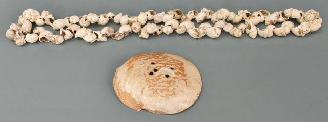 (2) NATIVE AMERICAN INDIAN SHELL