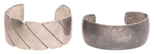(2) NATIVE AMERICAN NAVAJO SILVER