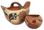 (2) NATIVE AMERICAN POTTERY, O