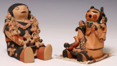 (2) NATIVE AMERICAN POTTERY PU