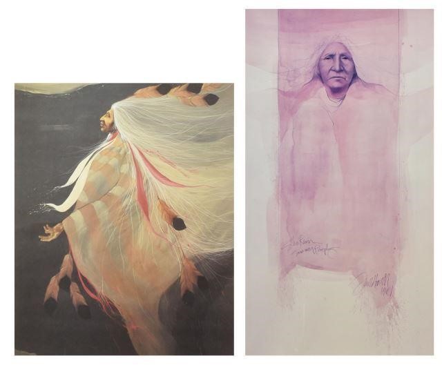 (2) NATIVE AMERICAN PRINTS AFTER