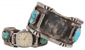 (2) NATIVE AMERICAN SILVER & T