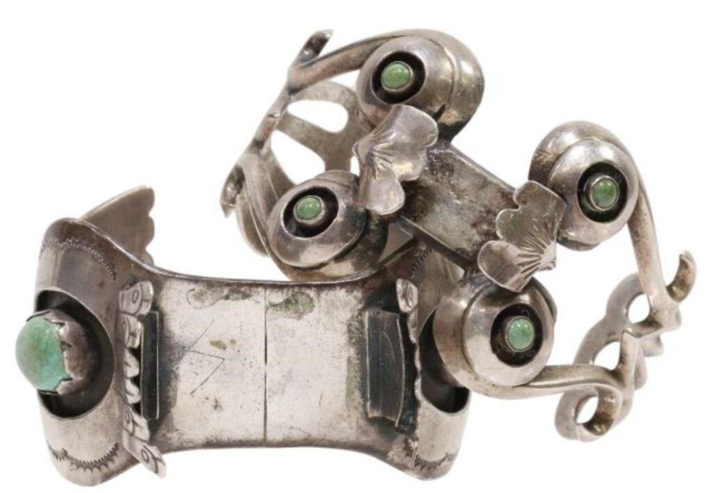 (2) NATIVE AMERICAN SILVER &