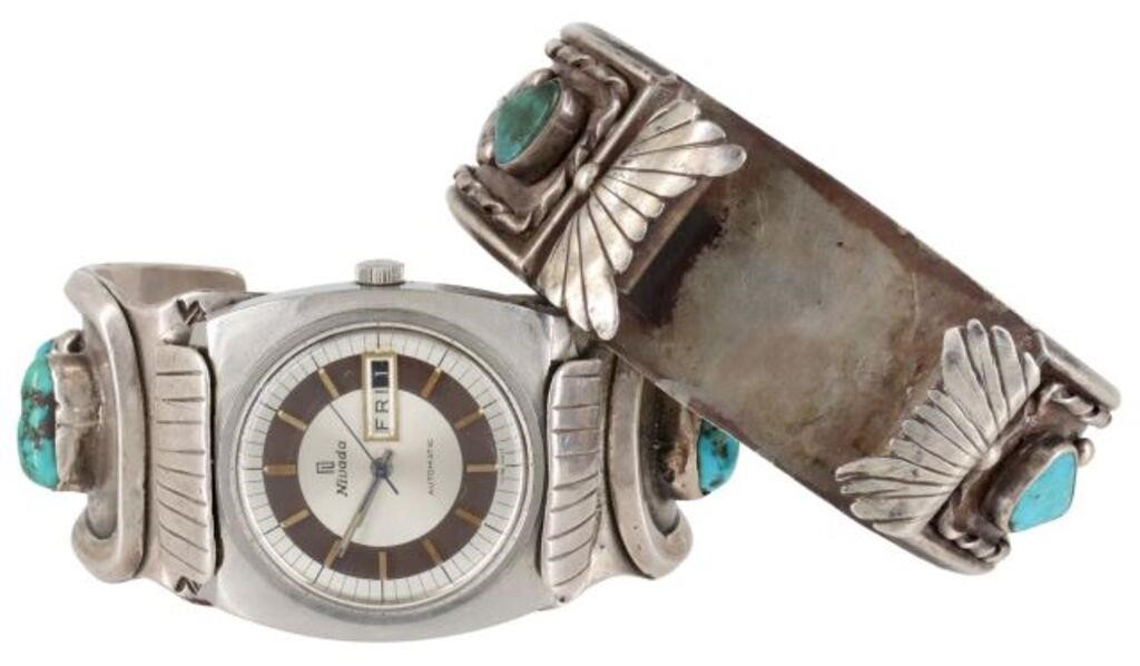 (2) NATIVE AMERICAN SILVER &