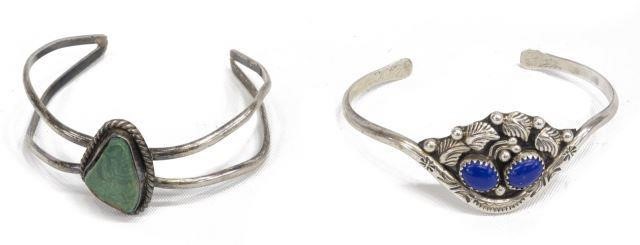 (2) NATIVE AMERICAN SILVER &