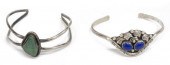 (2) NATIVE AMERICAN SILVER & S
