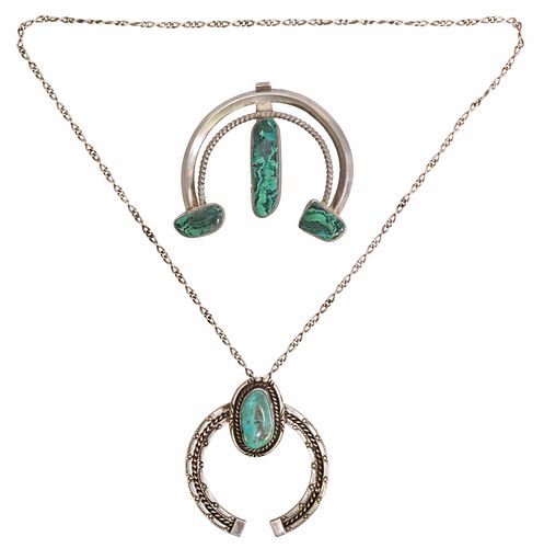 (2) NATIVE AMERICAN SILVER