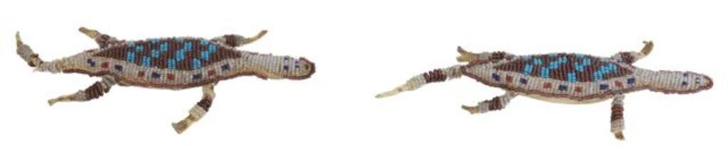 (2) NATIVE AMERICAN SIOUX BEADED