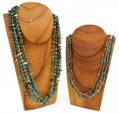 (2) NATIVE AMERICAN TURQUIOSE