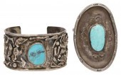(2) NATIVE AMERICAN TURQUOISE