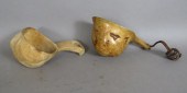 2 NATIVE AMERICAN TYPE CANOE C