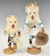 (2) NATIVE AMERICAN WOLF DANCE