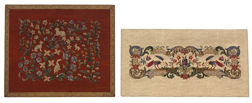 (2) NEEDLEPOINT PICTURES ON
