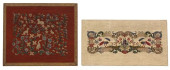 (2) NEEDLEPOINT PICTURES ON BO