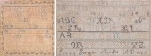 (2) Needlework samplers to inc