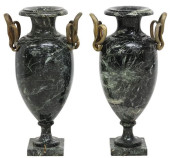 (2) NEOCLASSICAL BRONZE SERPEN