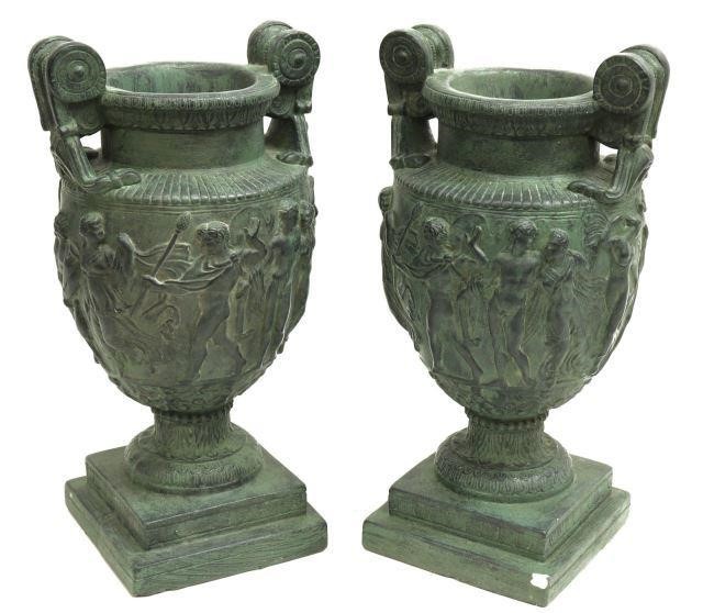 (2) NEOCLASSICAL CAST PLASTER
