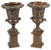 (2) NEOCLASSICAL STYLE BRONZE