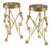 (2) NEOCLASSICAL STYLE BRONZE
