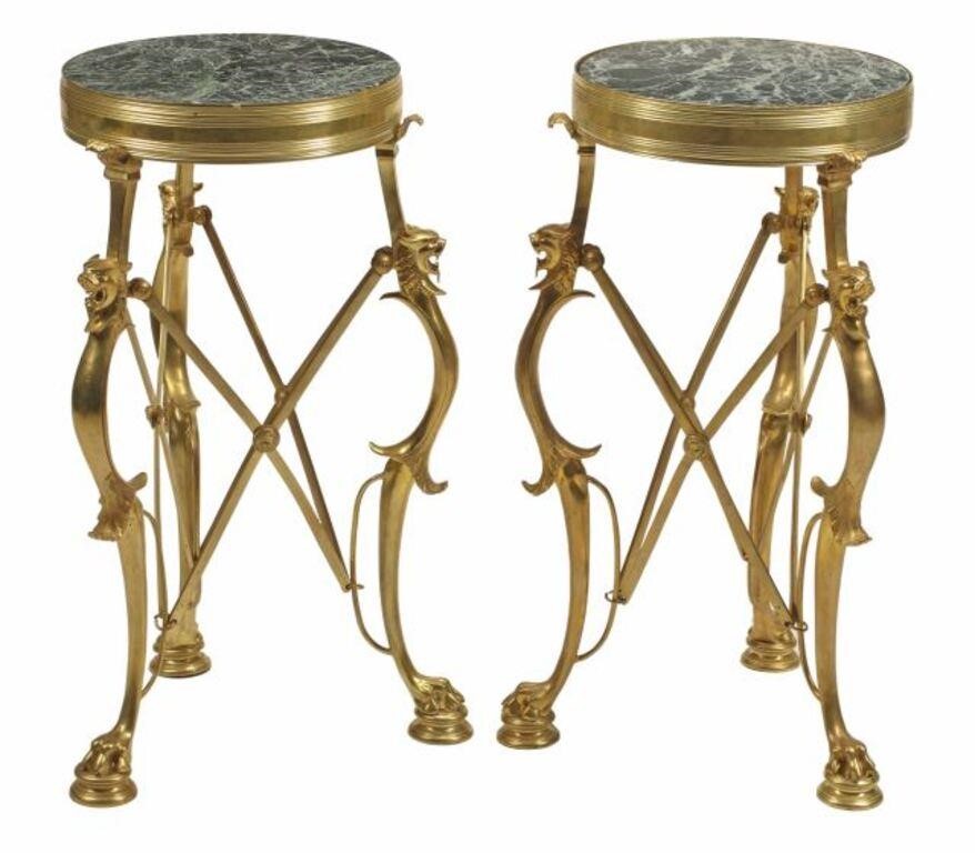 (2) NEOCLASSICAL STYLE BRONZE