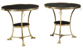(2) NEOCLASSICAL STYLE ORMOLU