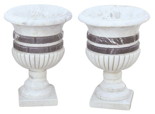 (2) NEOCLASSICAL STYLE WHITE