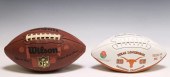 (2) NFL DAVID THOMAS SIGNED FO